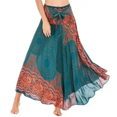 Sexy Summer Long Boho Women's Dress or Skirt. The choice is yours. Wear it your way!!