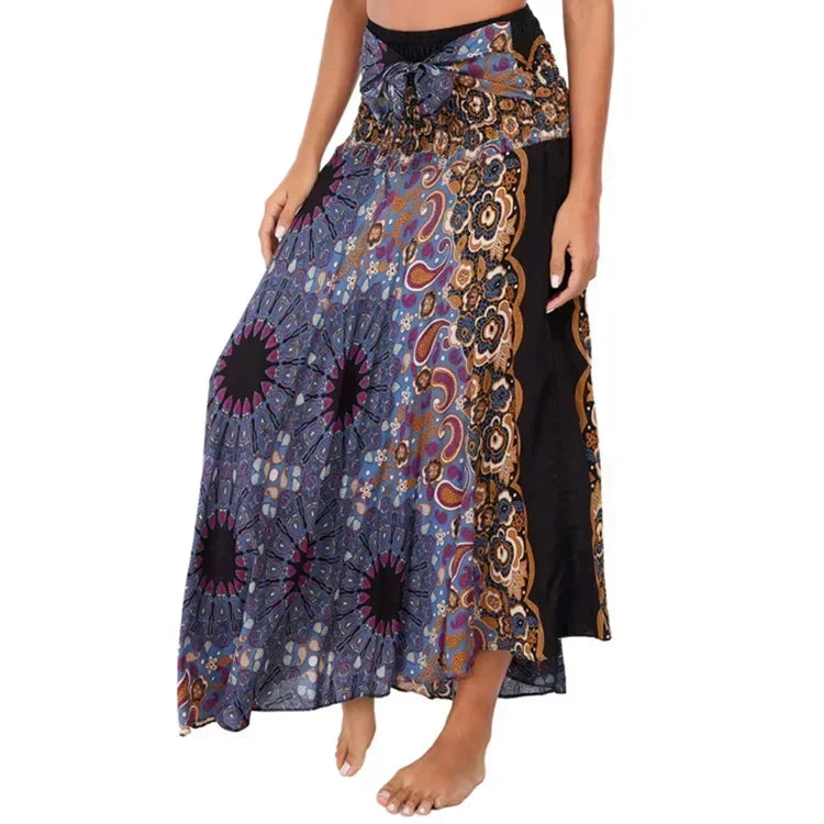 Sexy Summer Long Boho Women's Dress or Skirt. The choice is yours. Wear it your way!!