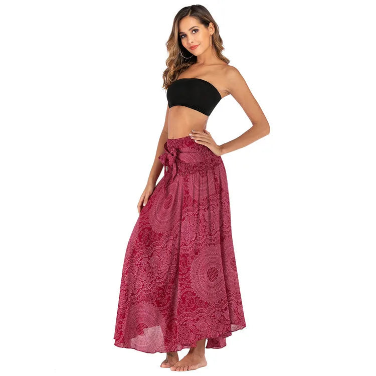 Sexy Summer Long Boho Women's Dress or Skirt. The choice is yours. Wear it your way!!