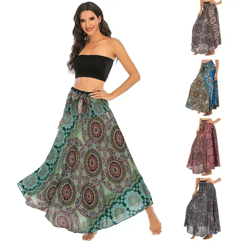Sexy Summer Long Boho Women's Dress or Skirt. The choice is yours. Wear it your way!!
