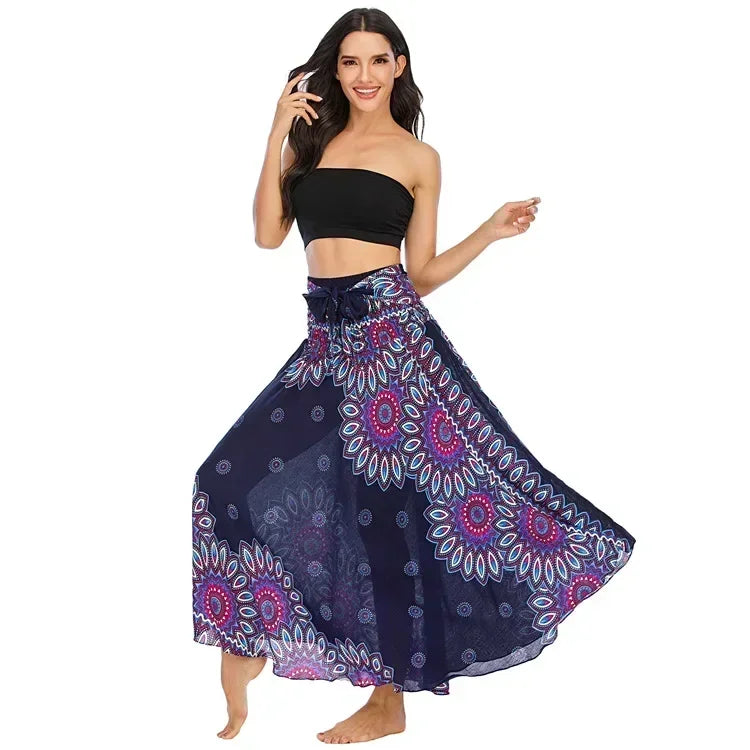 Sexy Summer Long Boho Women's Dress or Skirt. The choice is yours. Wear it your way!!