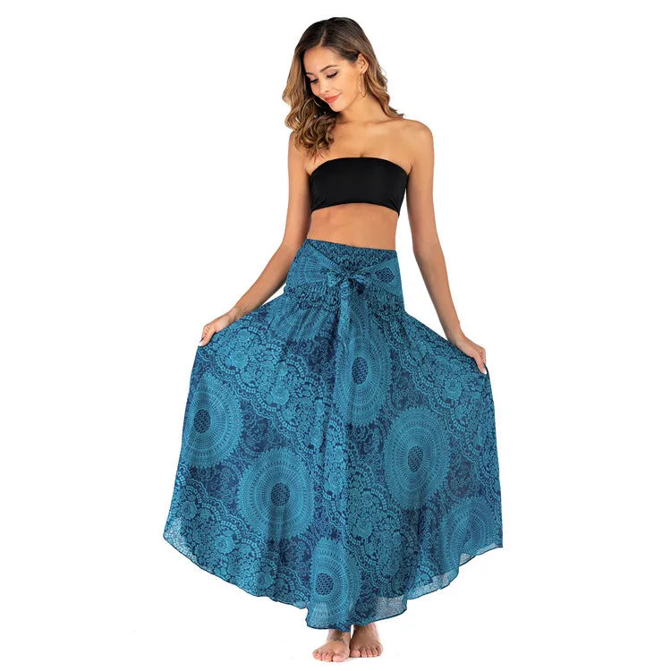 Sexy Summer Long Boho Women's Dress or Skirt. The choice is yours. Wear it your way!!