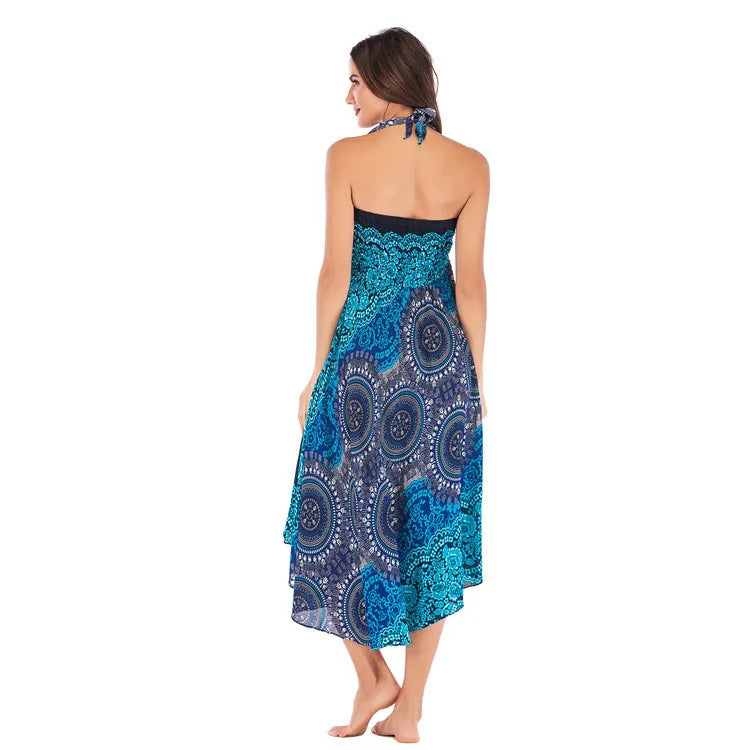 Sexy Summer Long Boho Women's Dress or Skirt. The choice is yours. Wear it your way!!