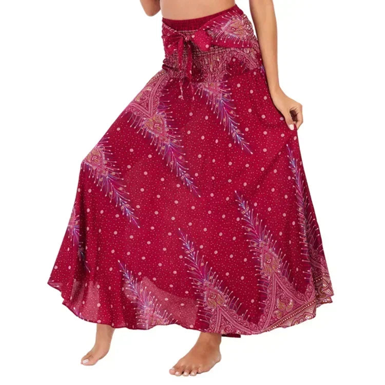 Sexy Summer Long Boho Women's Dress or Skirt. The choice is yours. Wear it your way!!