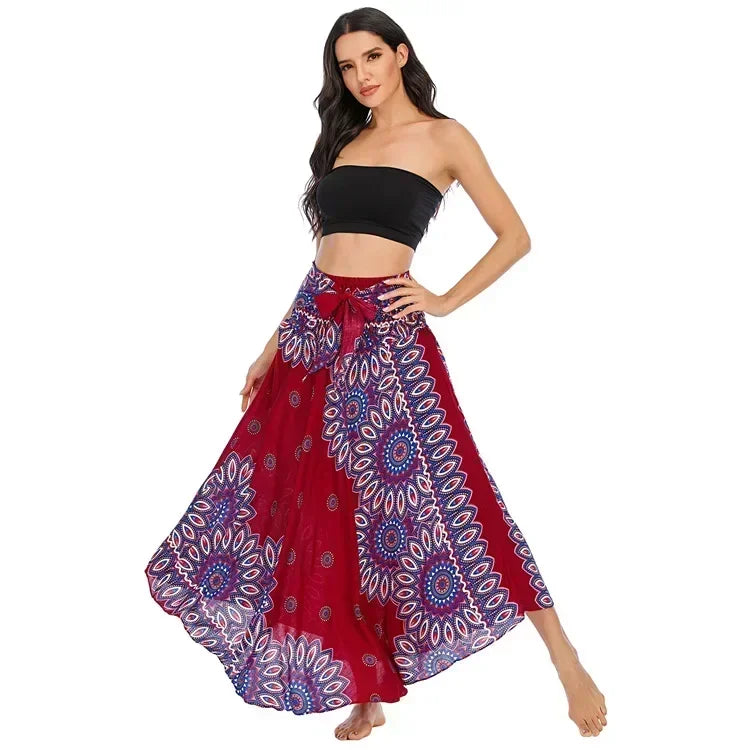 Sexy Summer Long Boho Women's Dress or Skirt. The choice is yours. Wear it your way!!