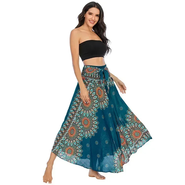 Sexy Summer Long Boho Women's Dress or Skirt. The choice is yours. Wear it your way!!