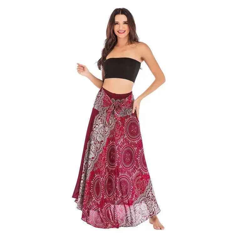 Sexy Summer Long Boho Women's Dress or Skirt. The choice is yours. Wear it your way!!