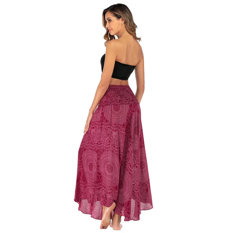 Sexy Summer Long Boho Women's Dress or Skirt. The choice is yours. Wear it your way!!