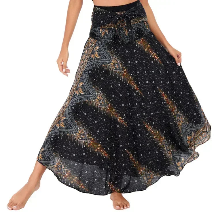Sexy Summer Long Boho Women's Dress or Skirt. The choice is yours. Wear it your way!!