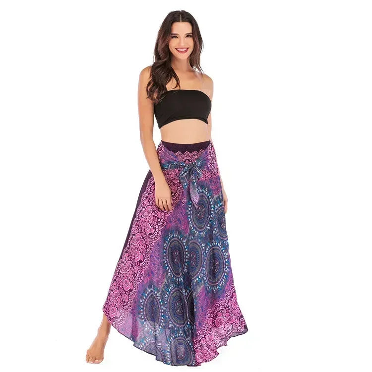 Sexy Summer Long Boho Women's Dress or Skirt. The choice is yours. Wear it your way!!