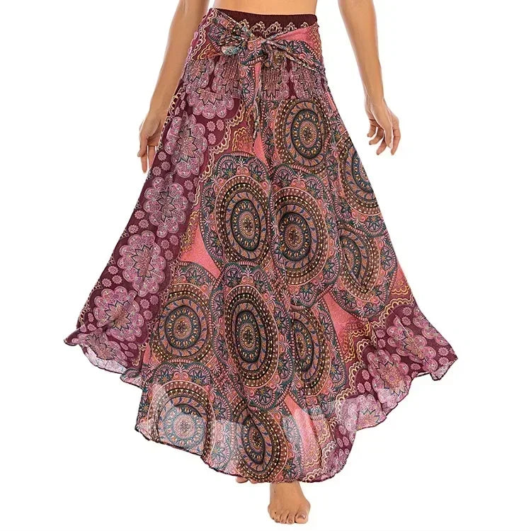 Sexy Summer Long Boho Women's Dress or Skirt. The choice is yours. Wear it your way!!