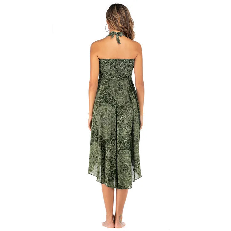 Sexy Summer Long Boho Women's Dress or Skirt. The choice is yours. Wear it your way!!