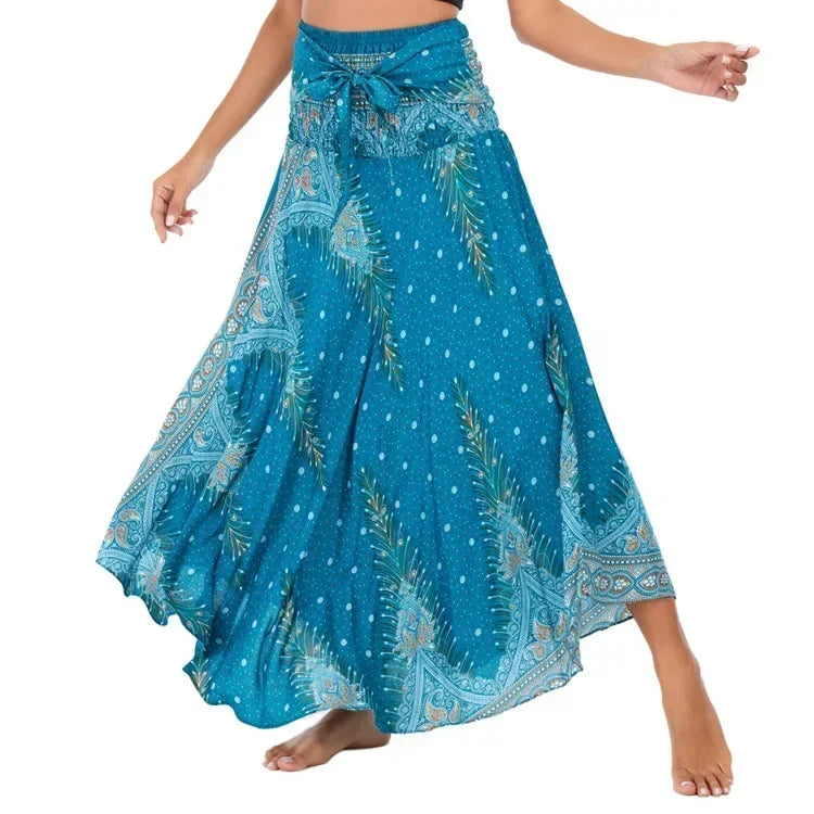 Sexy Summer Long Boho Women's Dress or Skirt. The choice is yours. Wear it your way!!