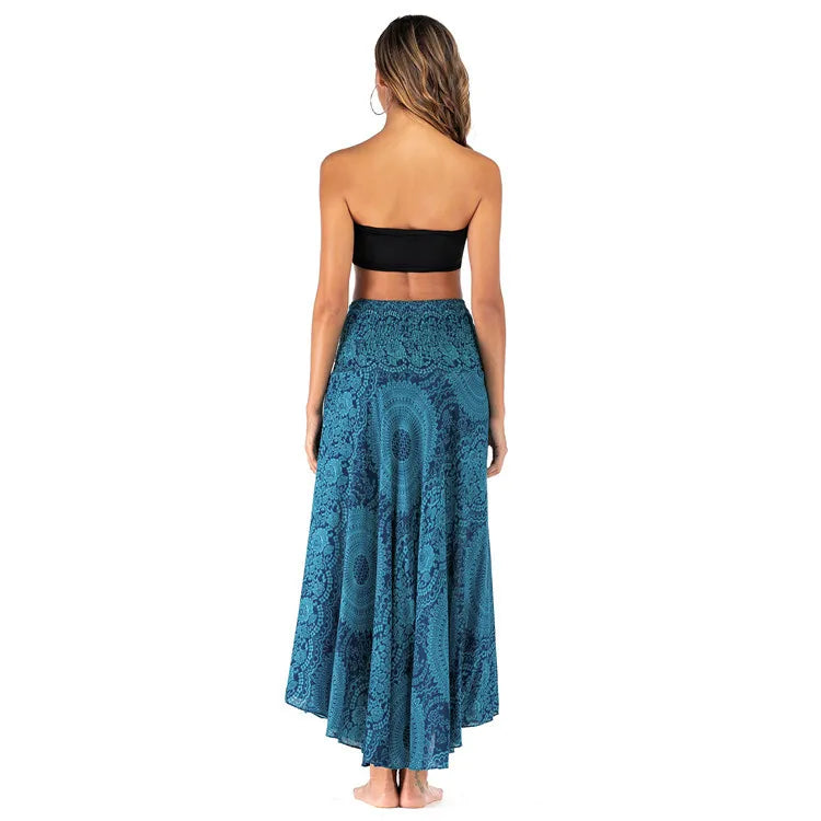 Sexy Summer Long Boho Women's Dress or Skirt. The choice is yours. Wear it your way!!