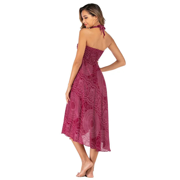 Sexy Summer Long Boho Women's Dress or Skirt. The choice is yours. Wear it your way!!