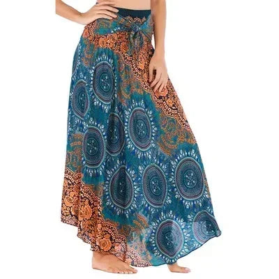 Sexy Summer Long Boho Women's Dress or Skirt. The choice is yours. Wear it your way!!