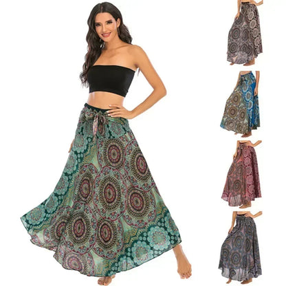 Sexy Summer Long Boho Women's Dress or Skirt. The choice is yours. Wear it your way!!