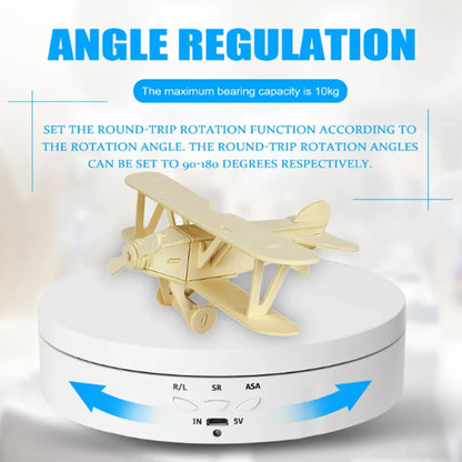 Motorised Rotating Mirror Display Stand,360 Degree Turntable, Ornament Holder, Combined with our Reflective Mushroom ball its a stylish addition!