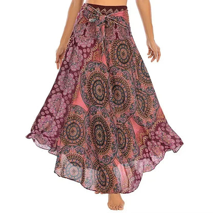Sexy Summer Long Boho Women's Dress or Skirt. The choice is yours. Wear it your way!!