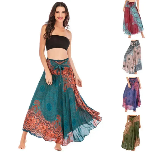 Sexy Summer Long Boho Women's Dress or Skirt. The choice is yours. Wear it your way!!